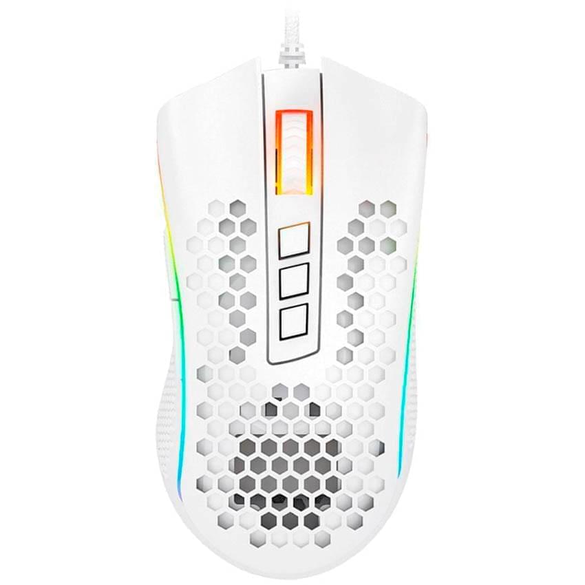 Mouse Redragon Storm Elite Rgb 16000 Dpi Blanco